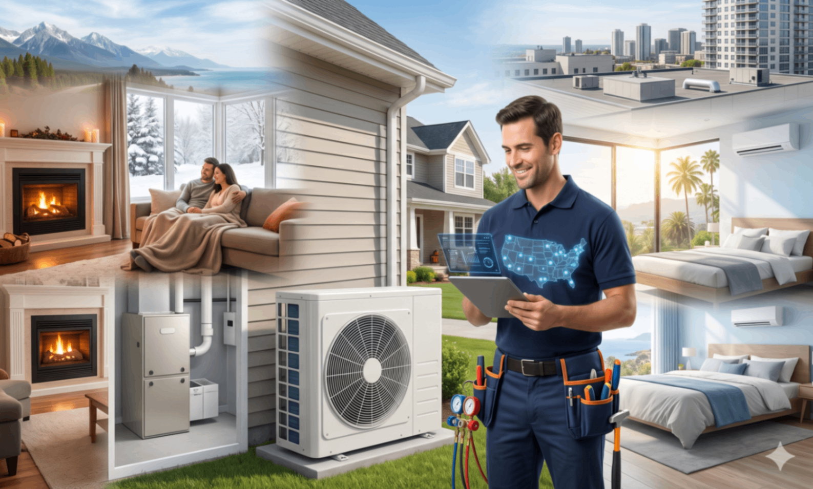 HVAC in Deville, LA